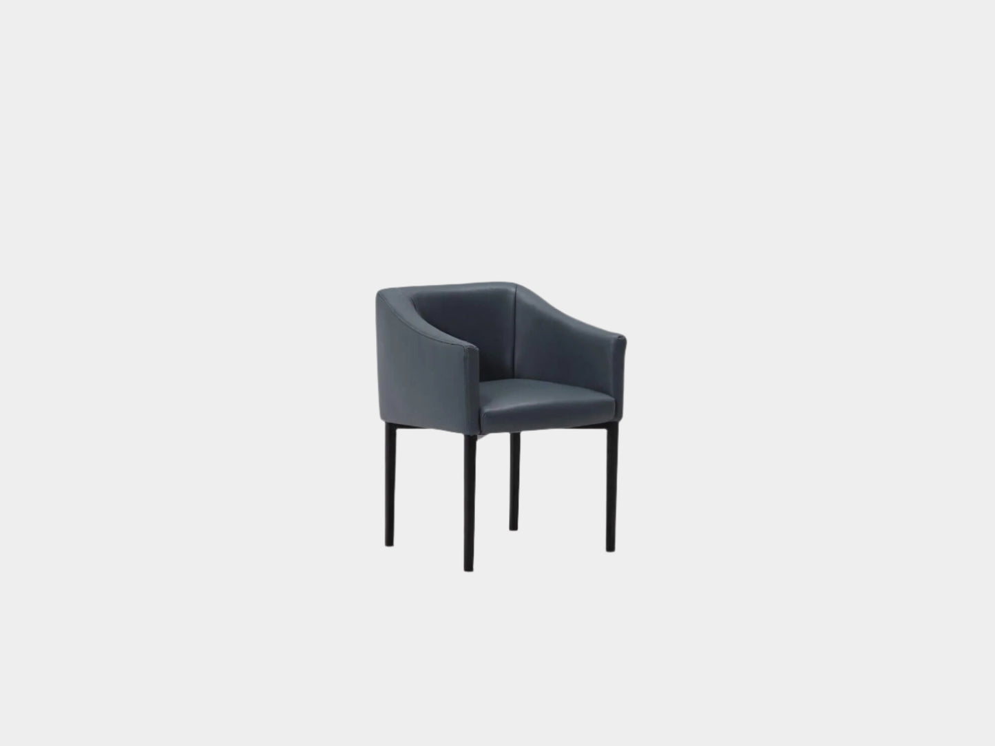 Box Dining Chair - UPHOLSTERY - 800FI-BLUBLACKSTEEL group image - 8