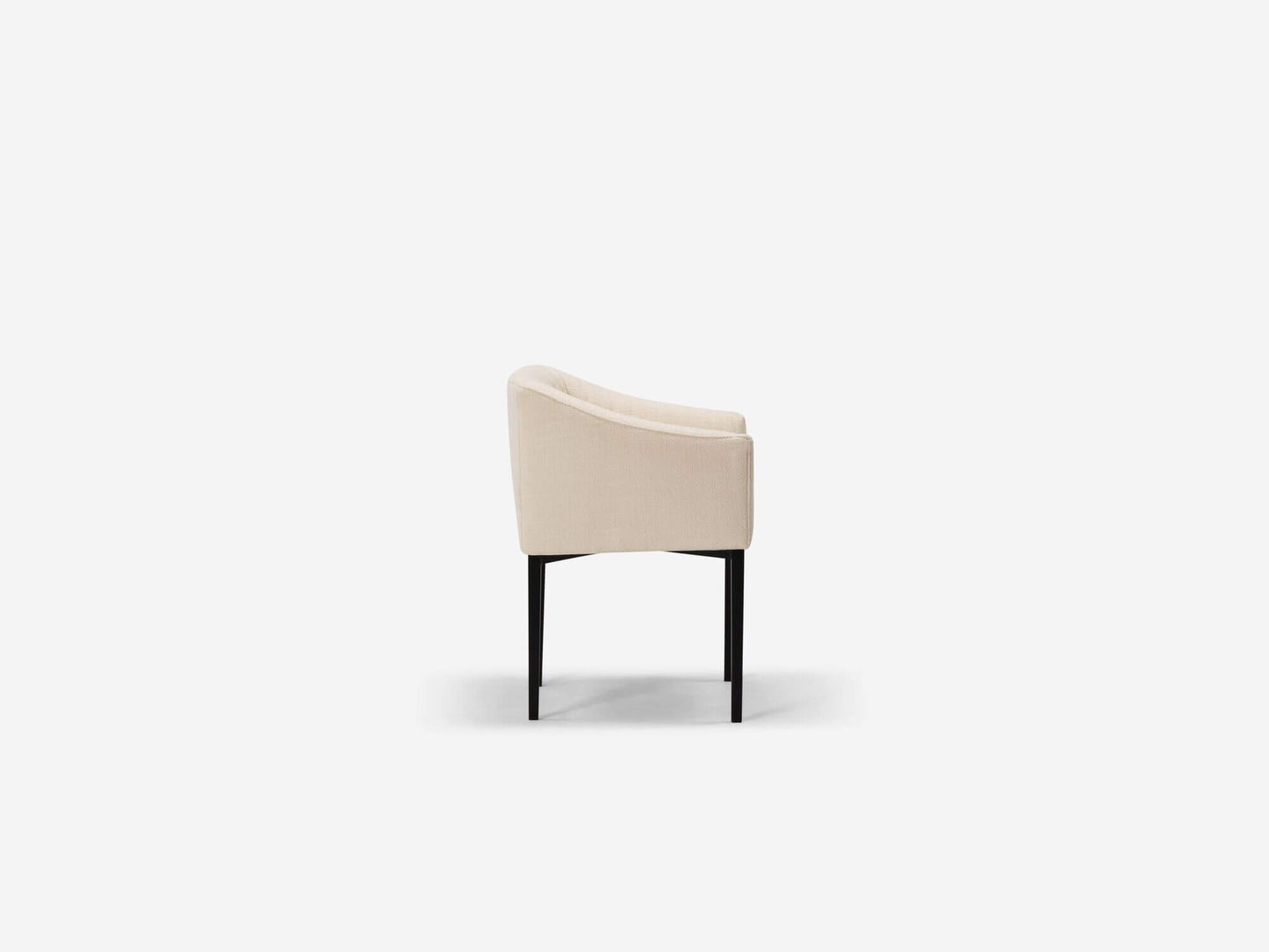 Box Dining Chair - UPHOLSTERY - 30CE-TAUBLACKSTEEL group image - 3