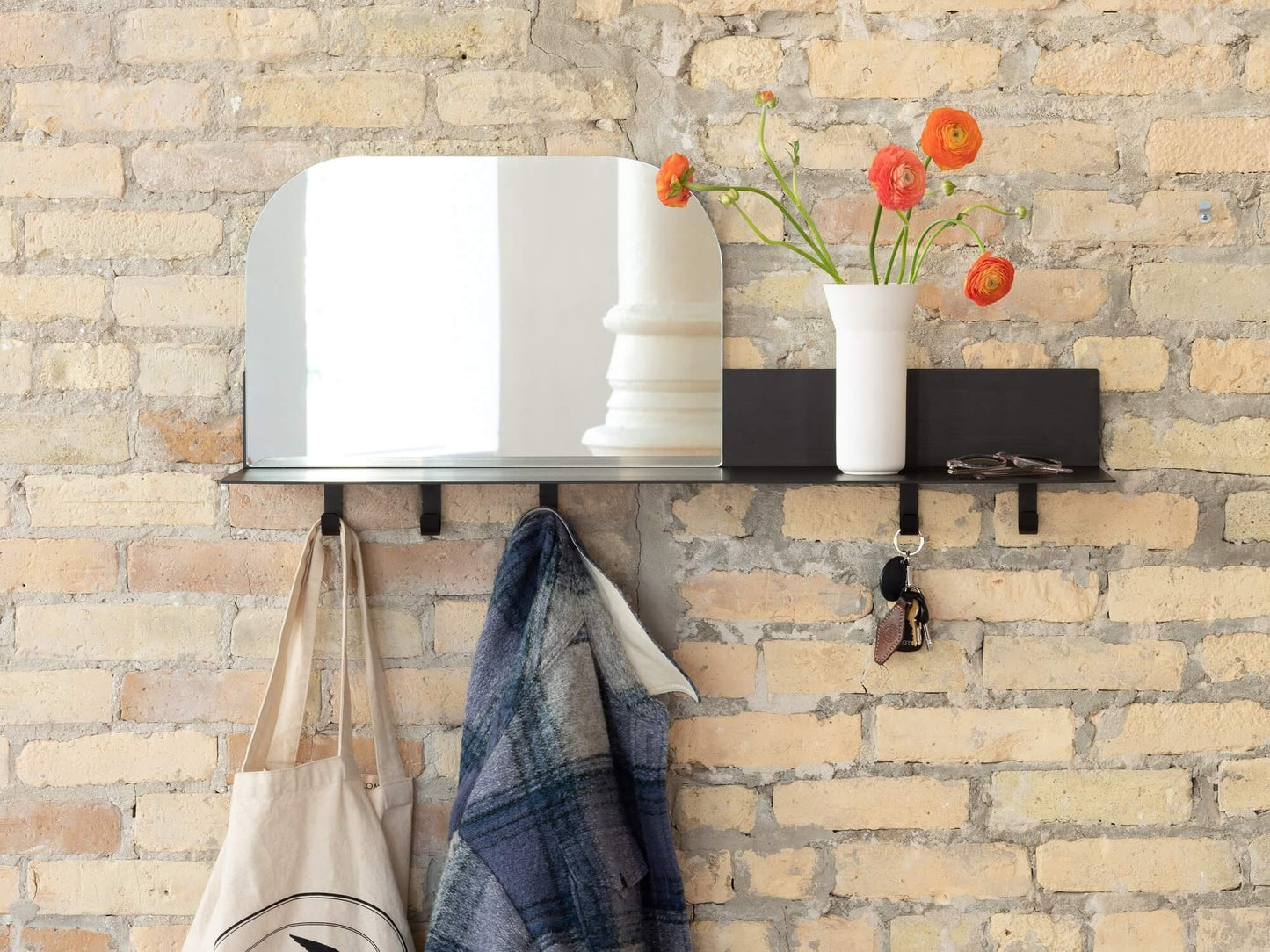 Duo Bookshelf - Champagne - 36″ lifestyle image