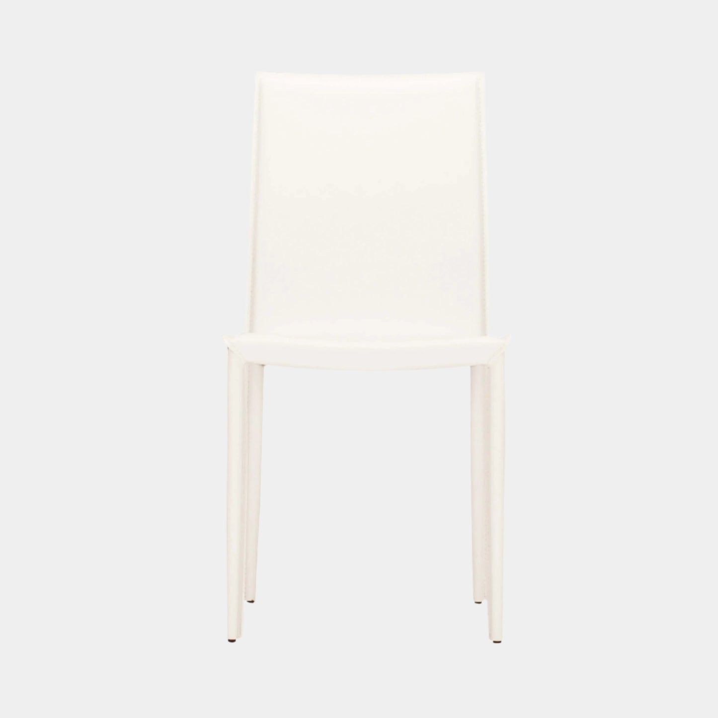 High Back Side Chair - White main image