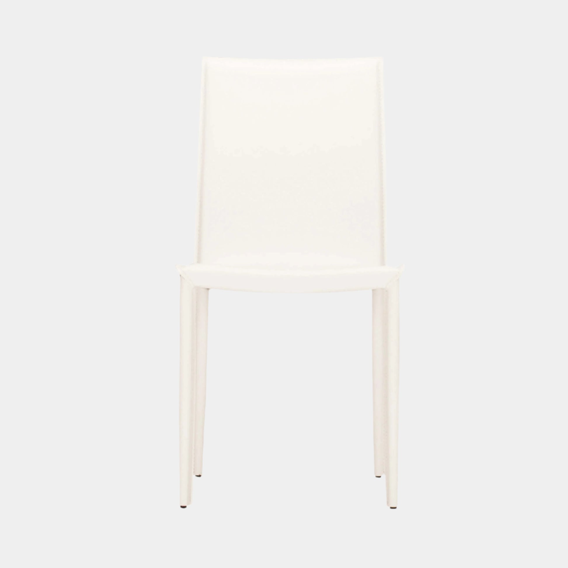 High Back Side Chair - White main image