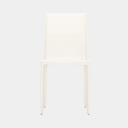 High Back Side Chair - White main image