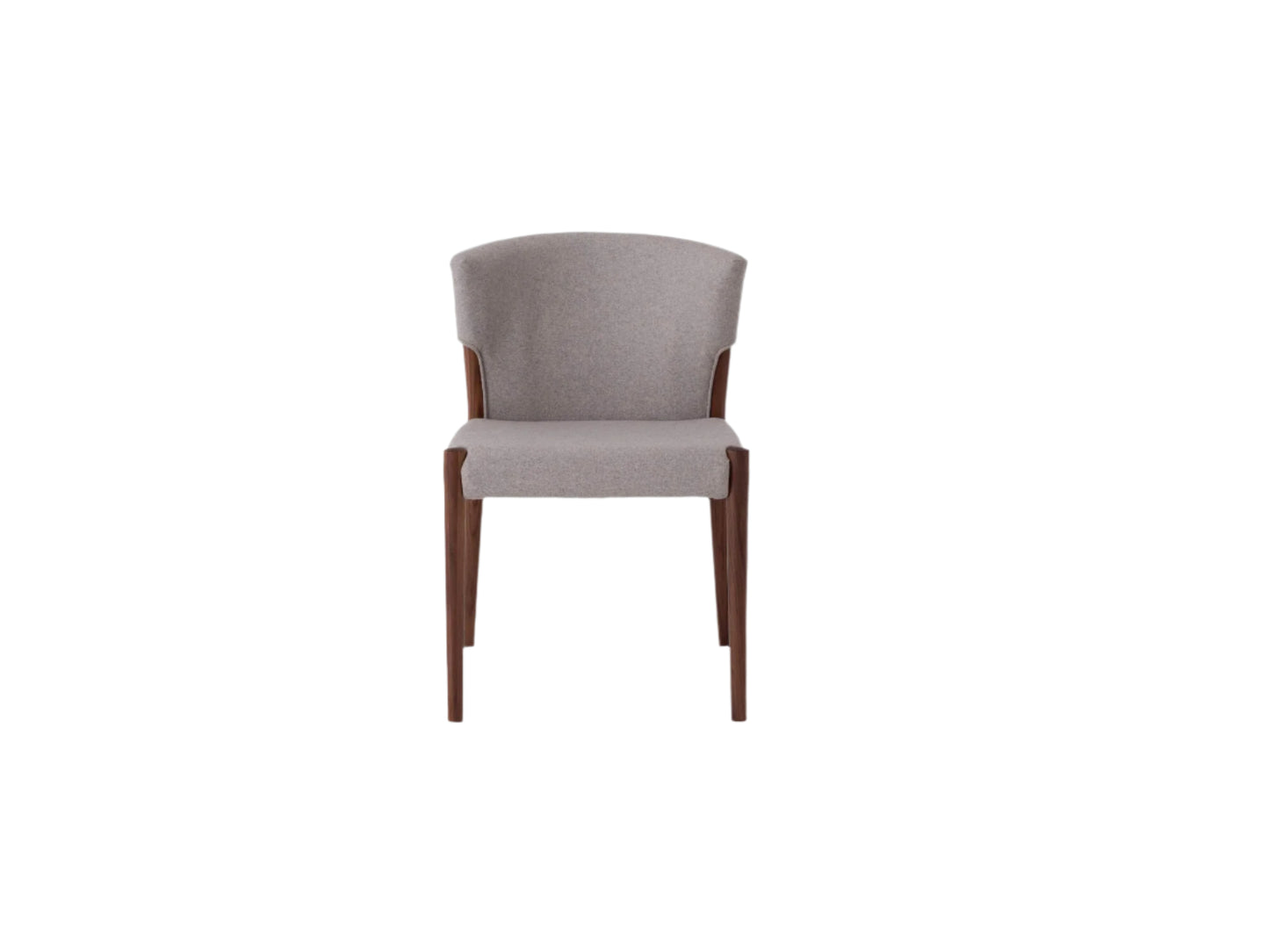 Wren Dining Chair - Upholstered Back - Walnut group image - 1