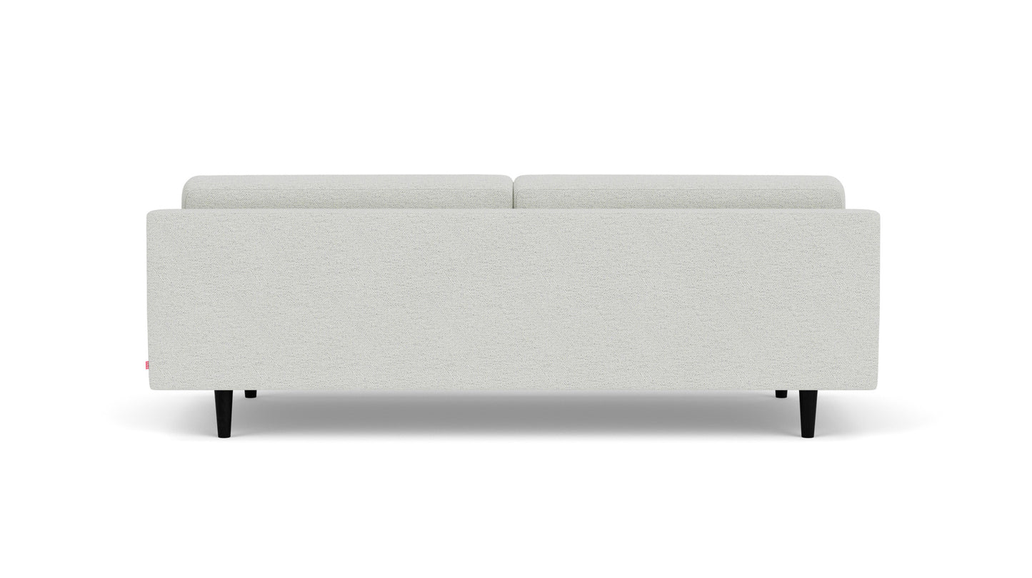 Remi Sofa - Arctic Wolf - Black leg Image - 3
