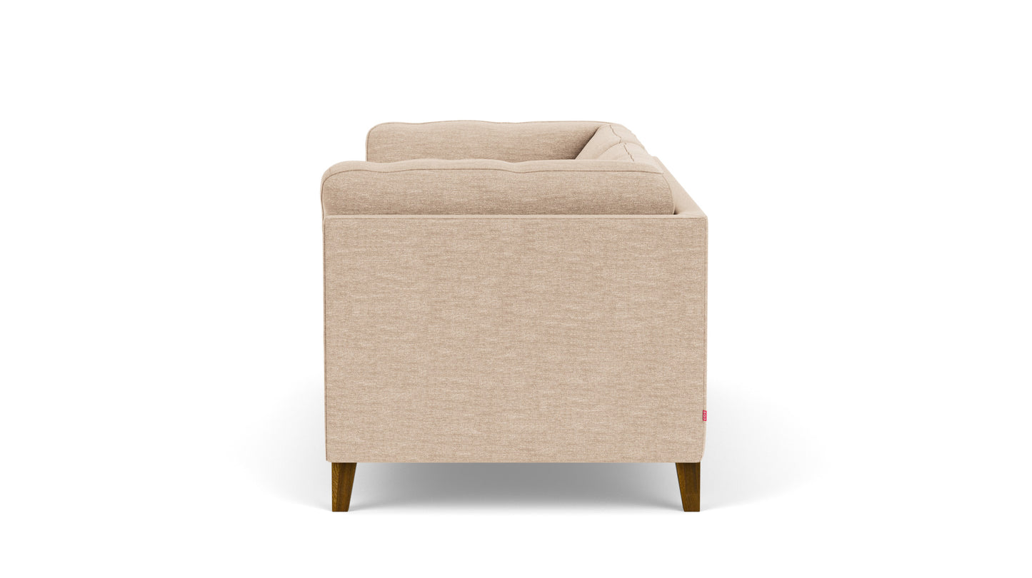 Salema Apartment Sofa - Key Largo Almond - Java Image - 4