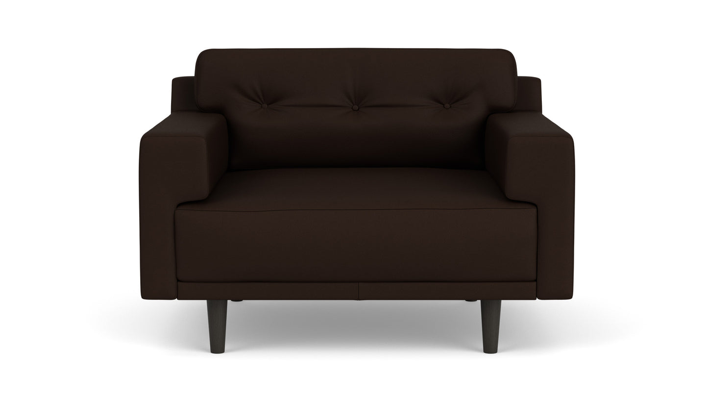Remi Chair - Petra Granite, Black Legs Image - 1