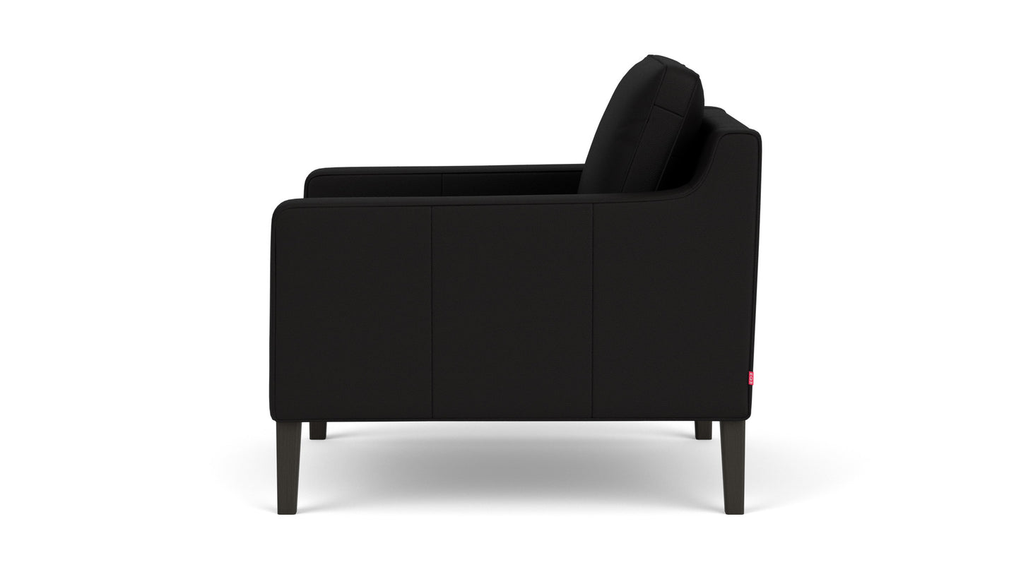 Skye Chair - Rein Basalt - Onyx Leg Image - 4