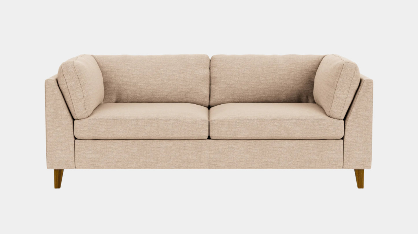 Salema Apartment Sofa - Key Largo Almond - Java Image - 1