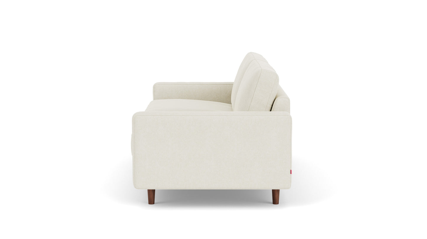 Oskar Sofa - Coda Marble - Walnut Legs Image - 4