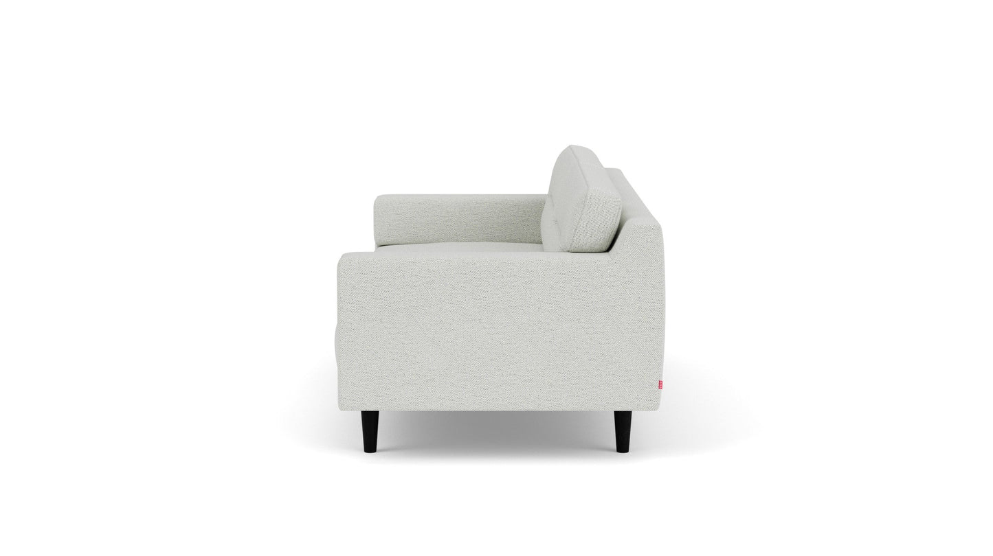Remi Sofa - Arctic Wolf - Black leg Image - 4