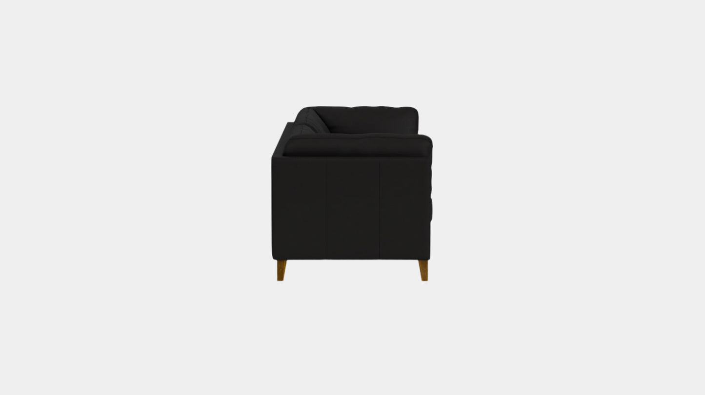 Salema Sofa - Rein Basalt - Java leg Image - 2