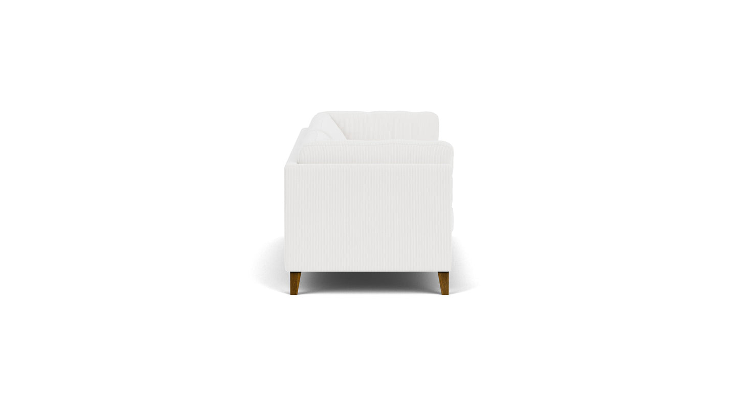 Salema Sofa - Valley Cream - Java Legs Image - 2