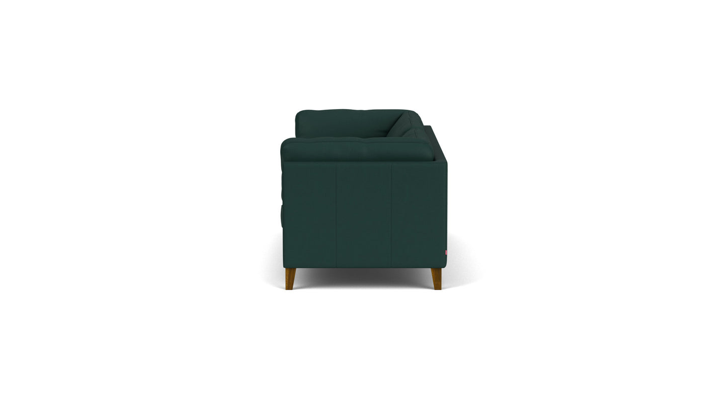 Salema Sofa - Paloma Deep Green Leather -java Image - 4