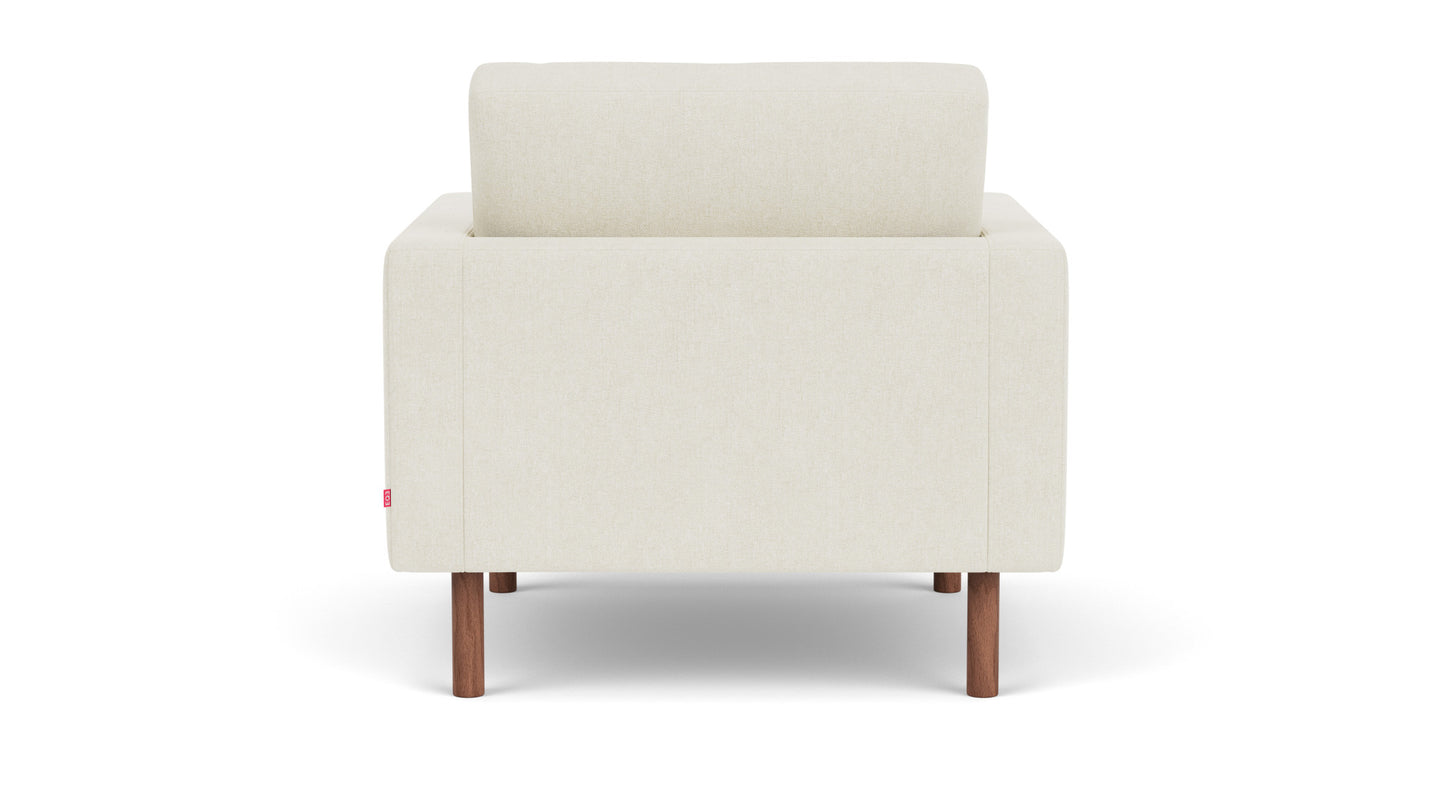 Joan Chair - Coda Marble - Walnut legs Image - 3