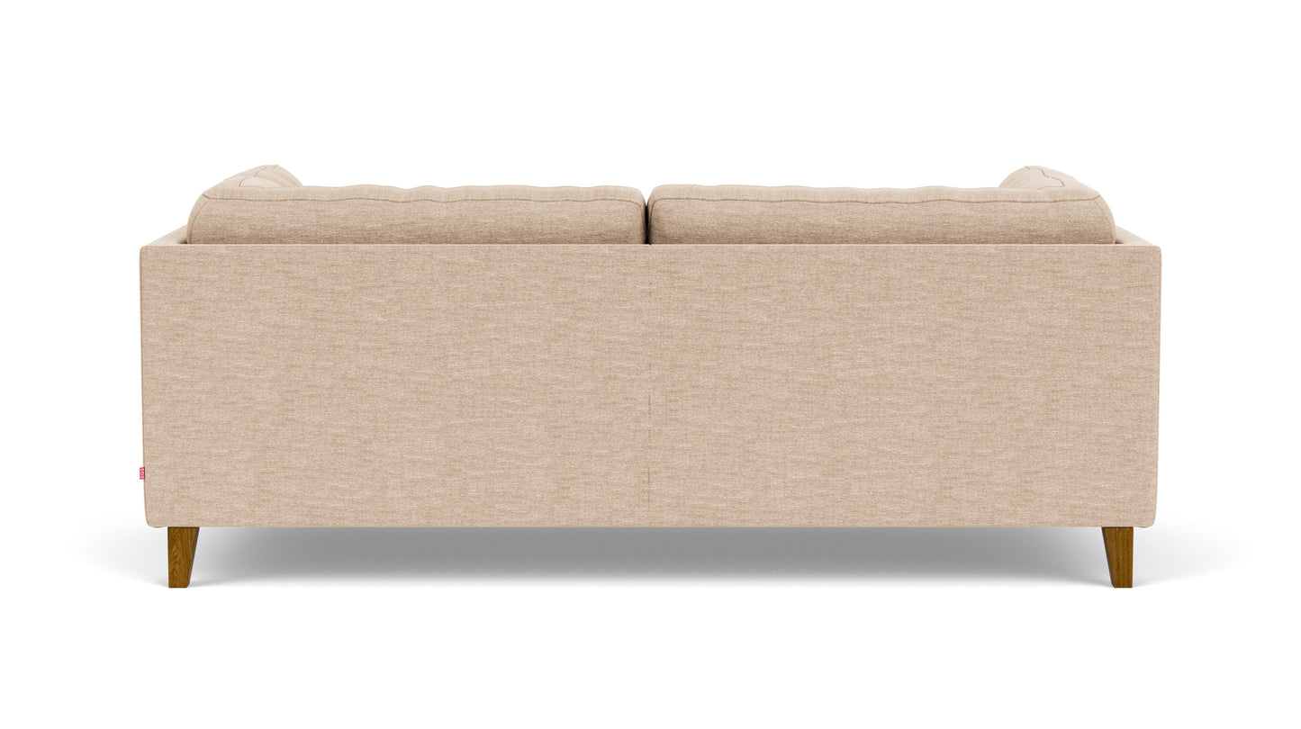 Salema Apartment Sofa - Key Largo Almond - Java Image - 3