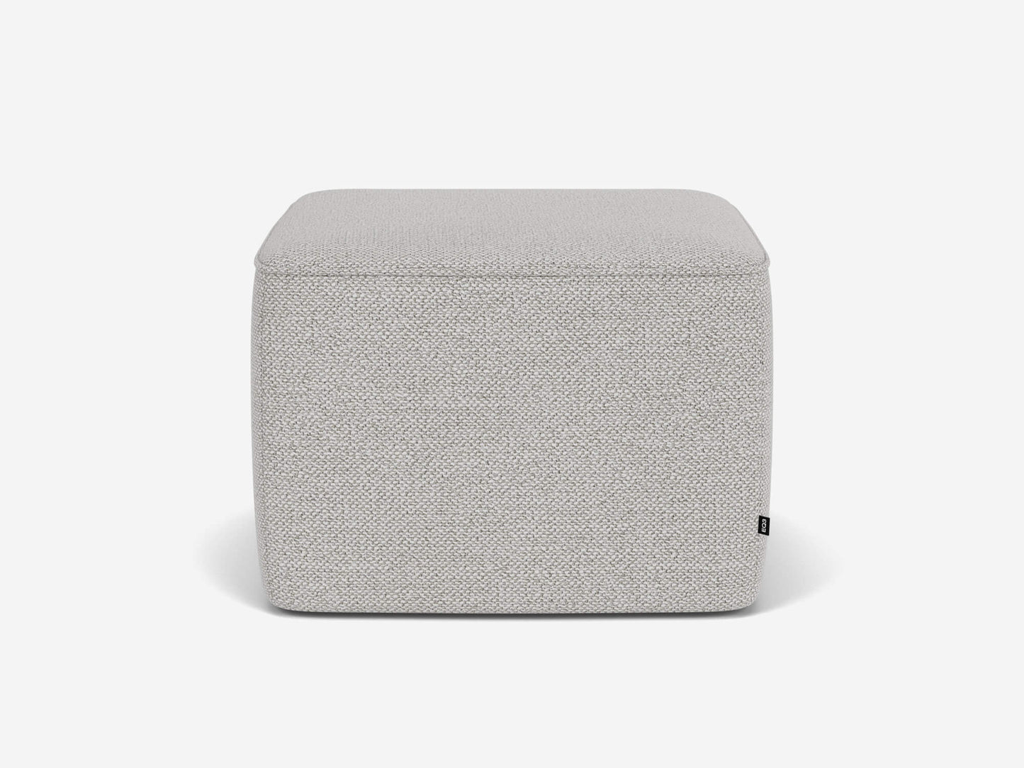 The Wander Square Ottoman - Ceder Oatmeal - glide feet Image - 4