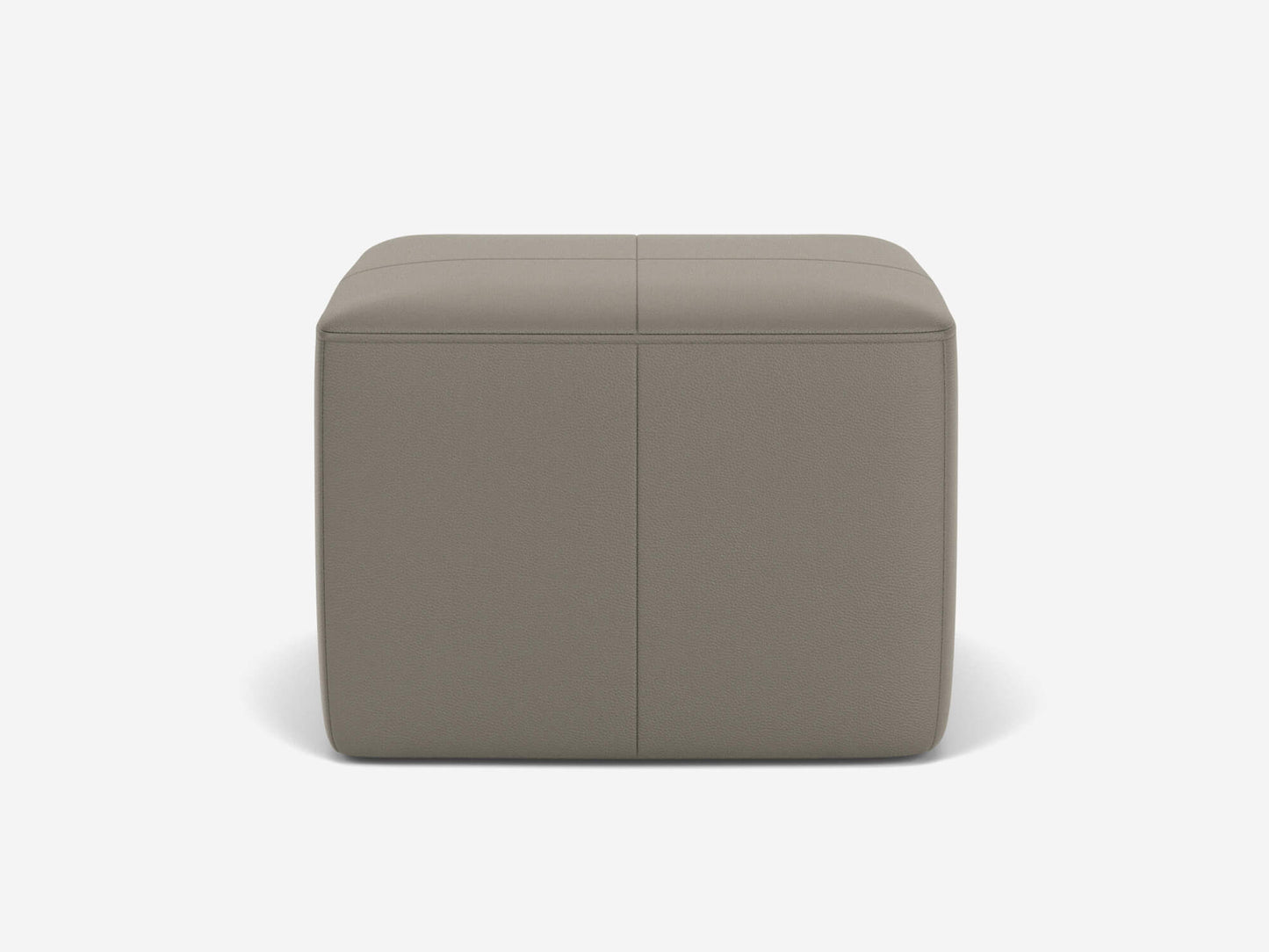The Wander Square Ottoman - Ceder Oatmeal - glide feet Image - 6