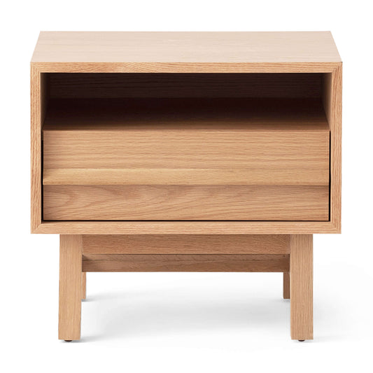 Marcel Open Shelf Nightstand - Oak main image