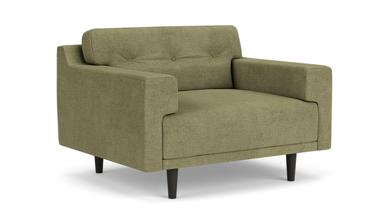 Remi Chair - Aspen Sage, Black Legs Image - 3