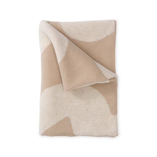 Wavy Throw - Oatmeal main image