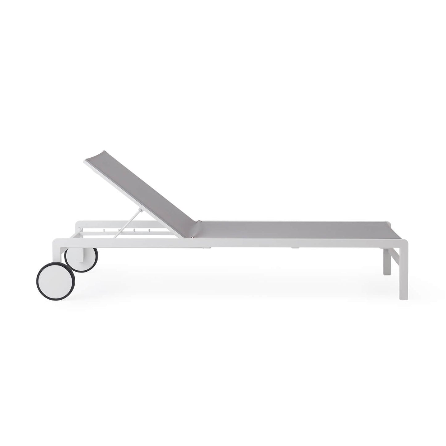 Cape Outdoor Chaise - White main image