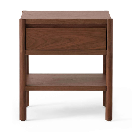 Monarch Single Drawer Nightstand - Walnut main image