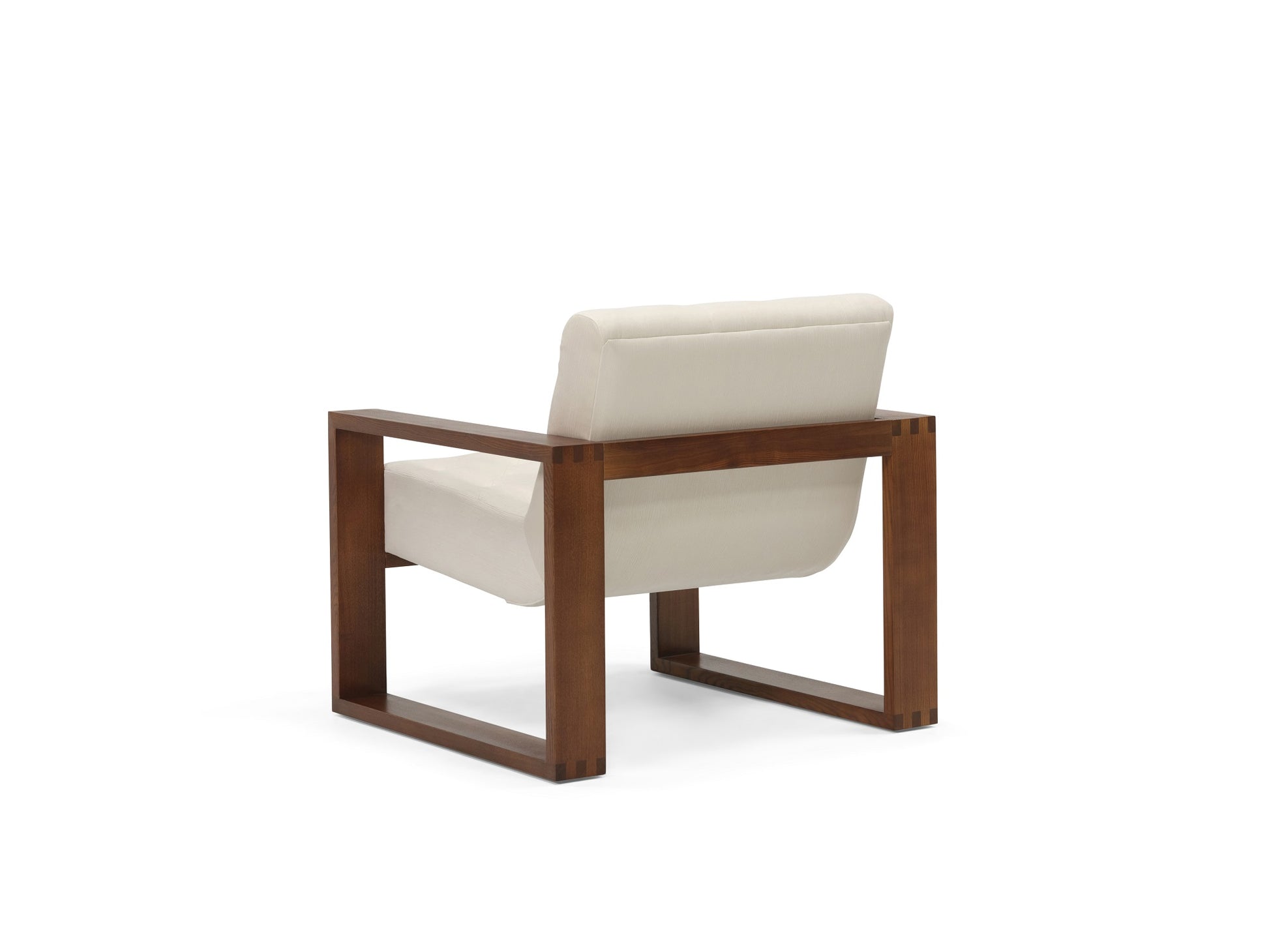Wyatt Tufted Chair - Prestige Vanilla  - Wood  group image - 1