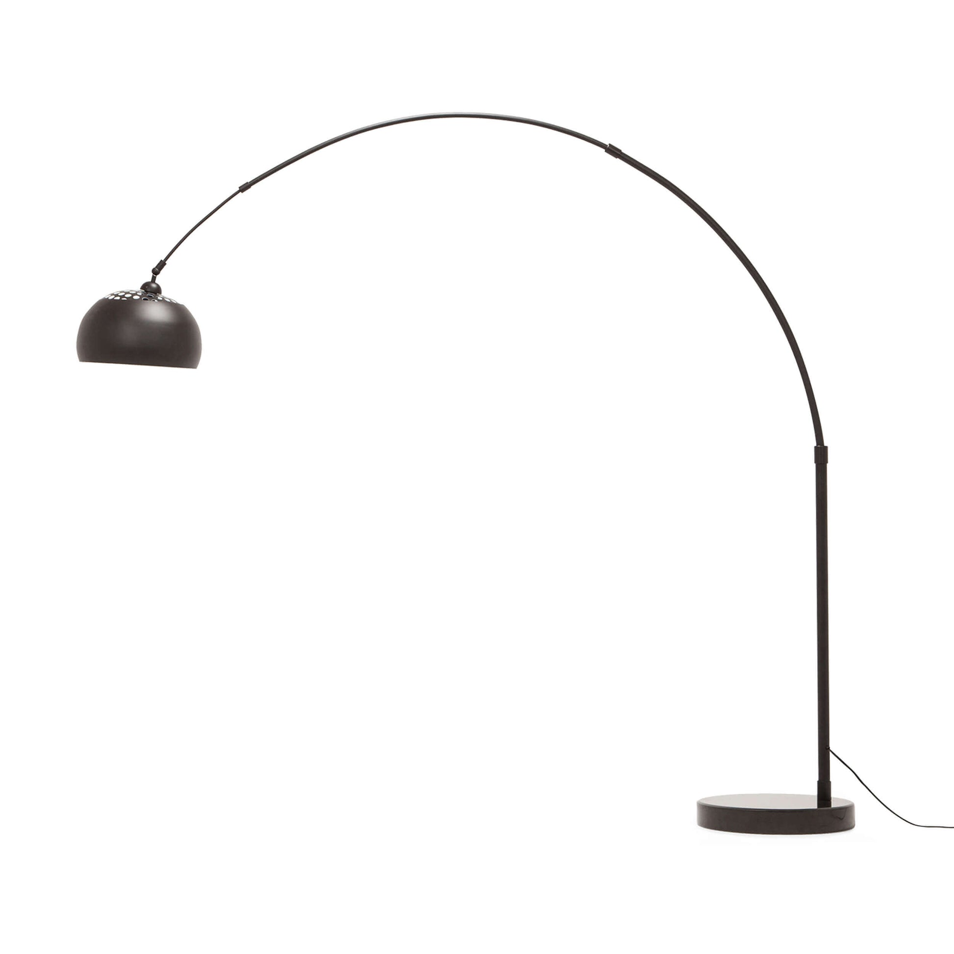 Cast Floor Lamp - Black - Black Shade main image