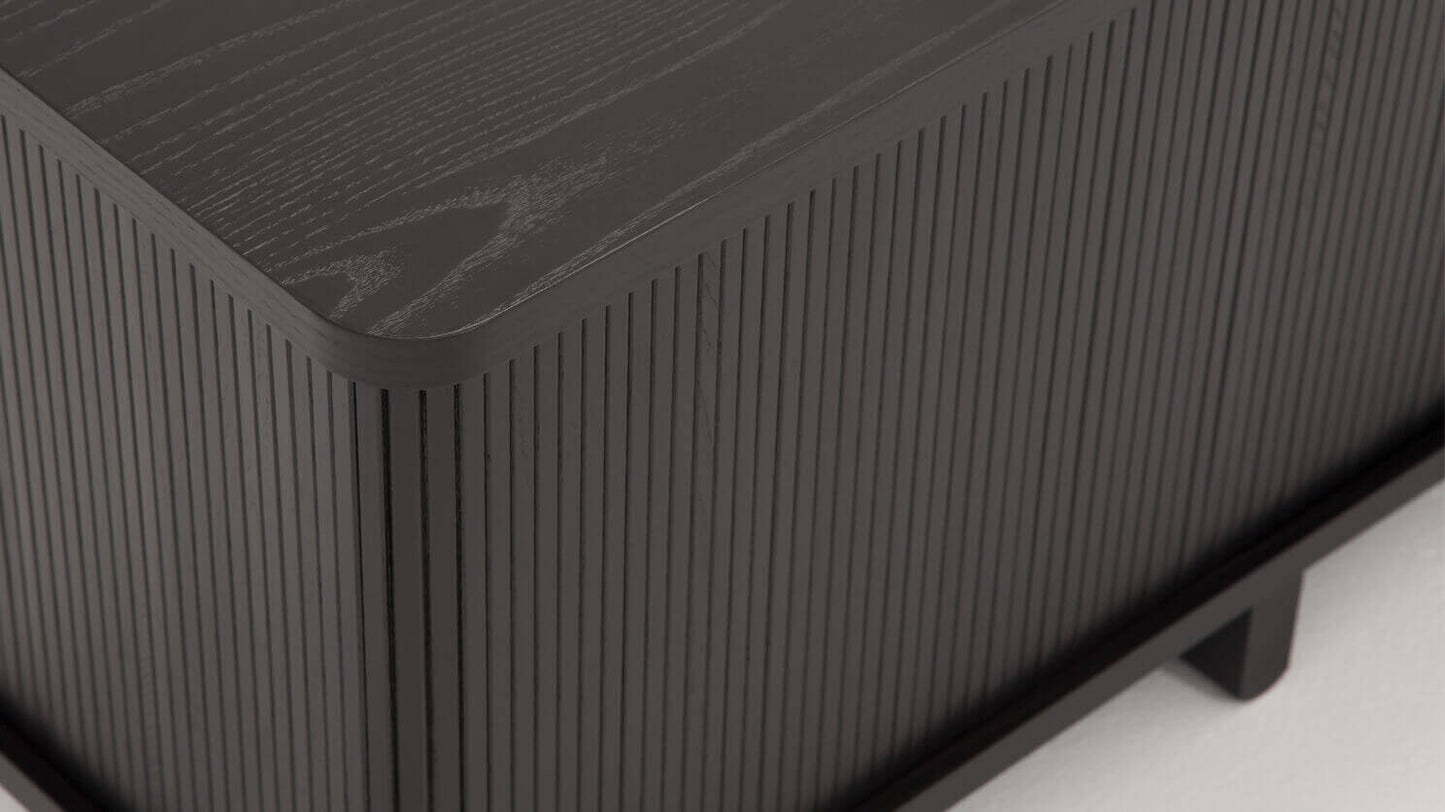 Tambour 86″ Credenza - Black group image - 5