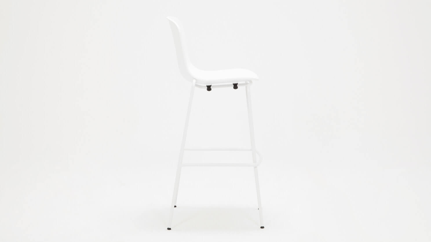 Holi Bar Stool - White group image - 3