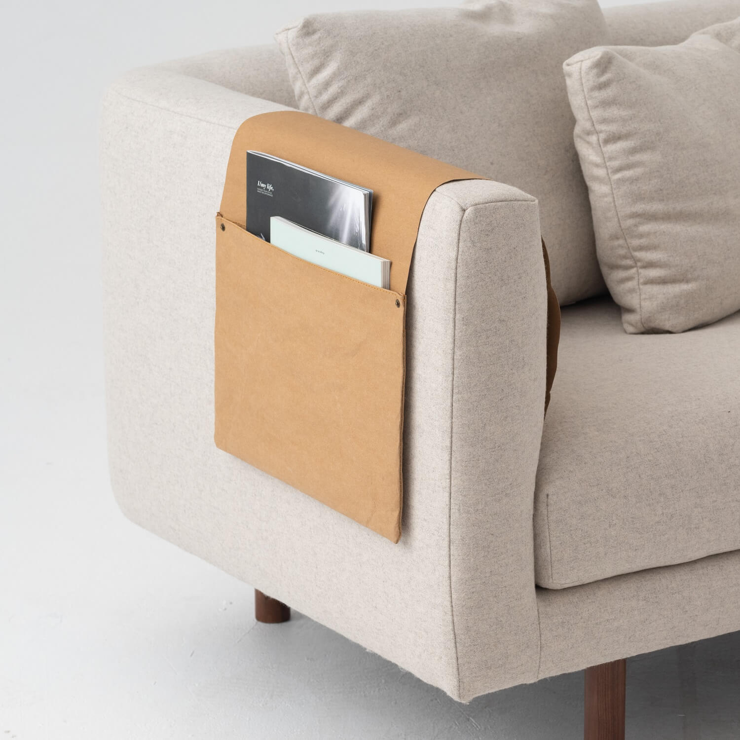Roan Sofa Saddle Bag - Brown group image - 1