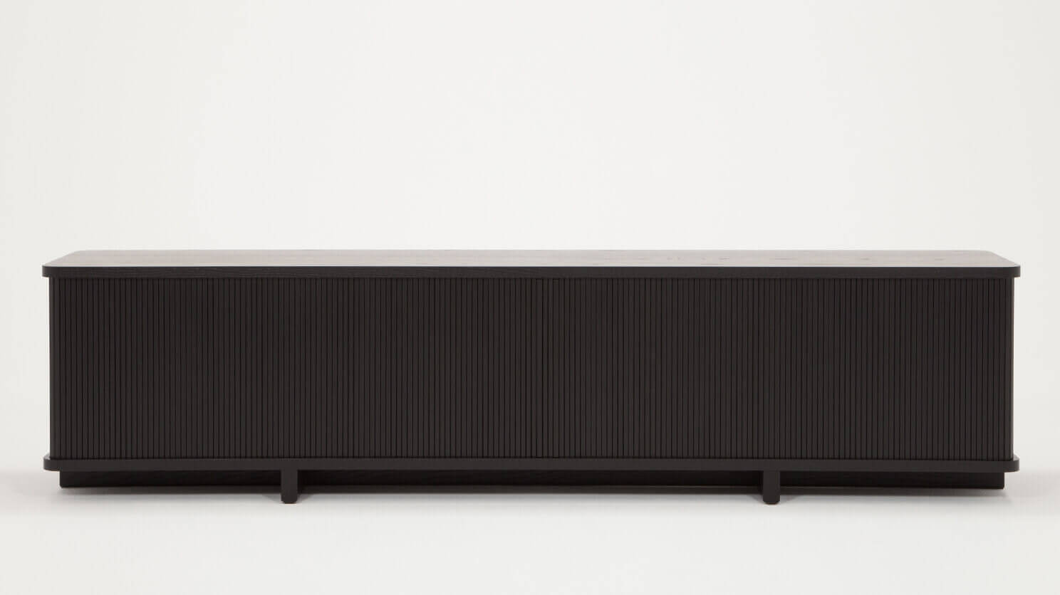 Tambour 86″ Credenza - Black group image - 1