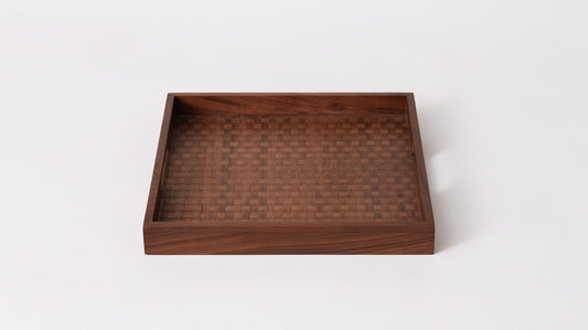 Weave Tray - Square - Walnut group image - 1