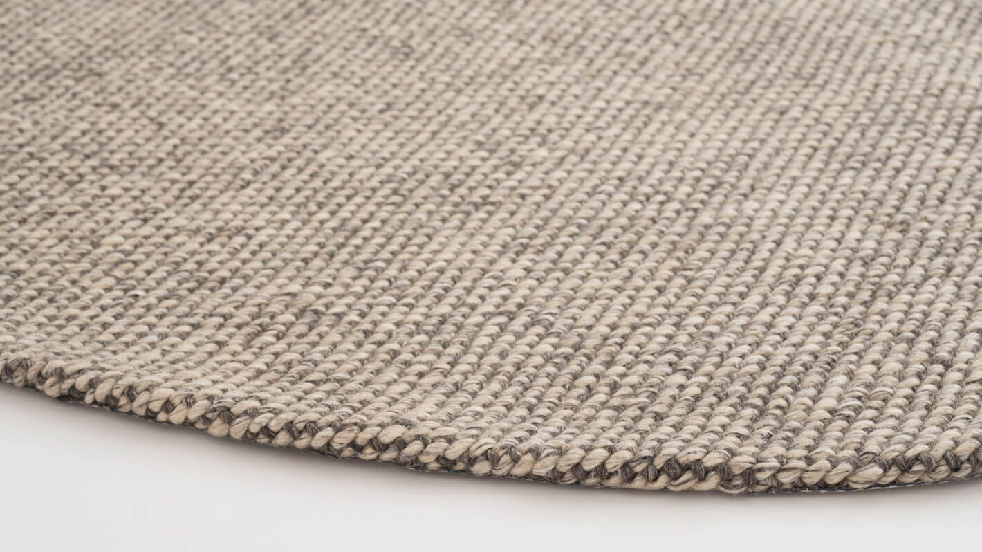 Bila Round Rug - 6' (1.83 m) - Light Grey group image - 2
