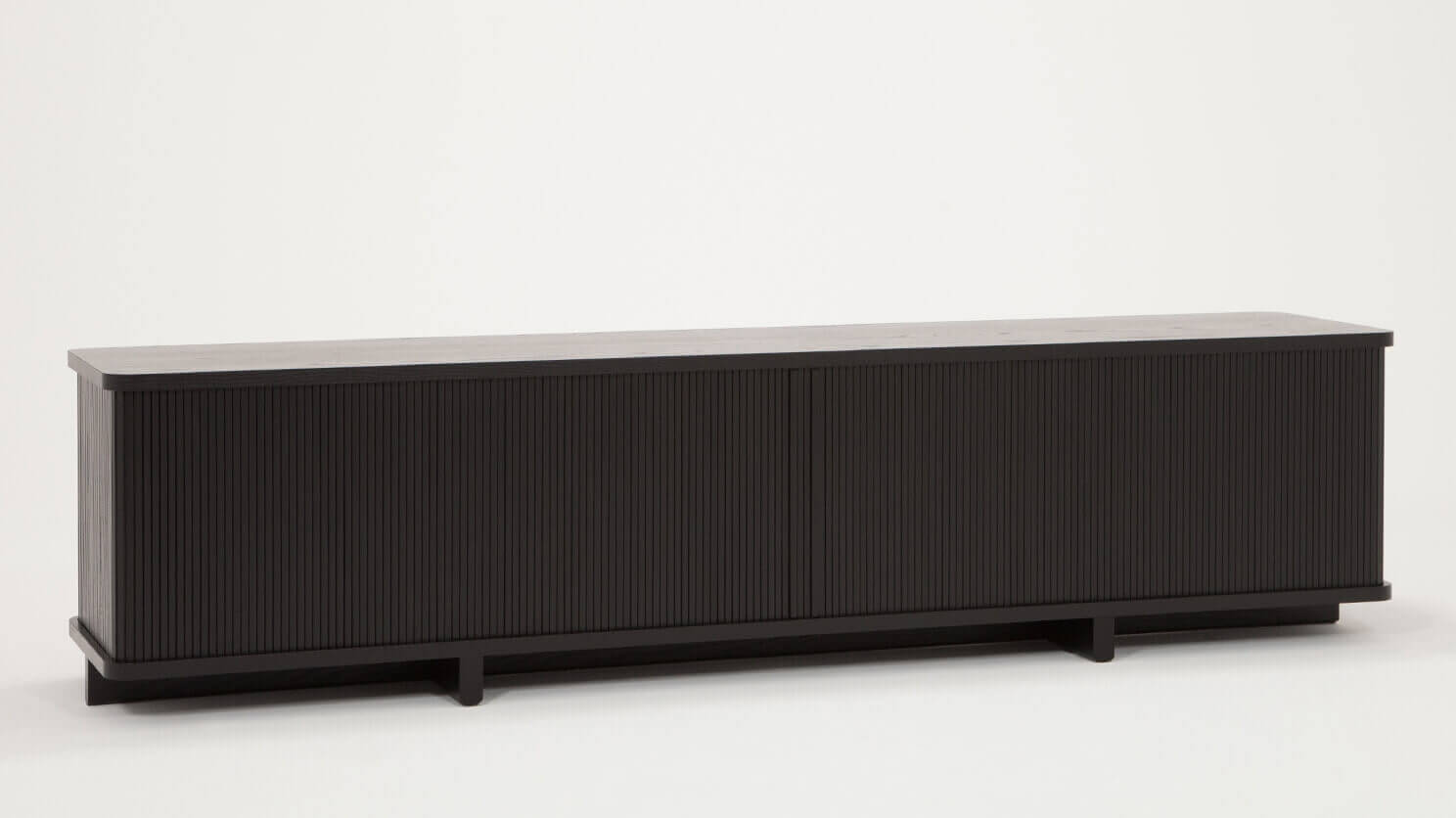 Tambour 86″ Credenza - Black group image - 2