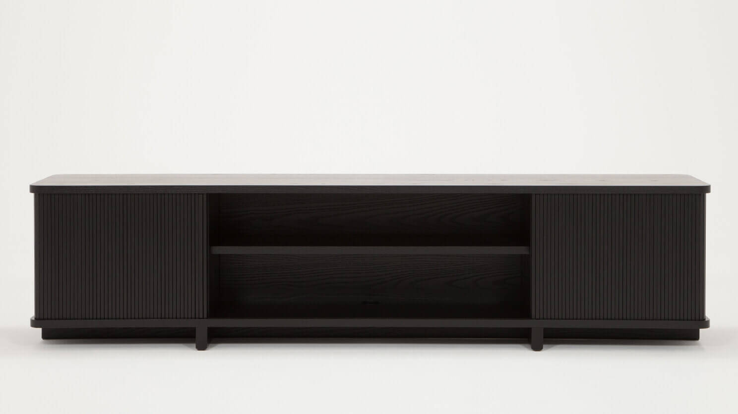 Tambour 86″ Credenza - Black group image - 3