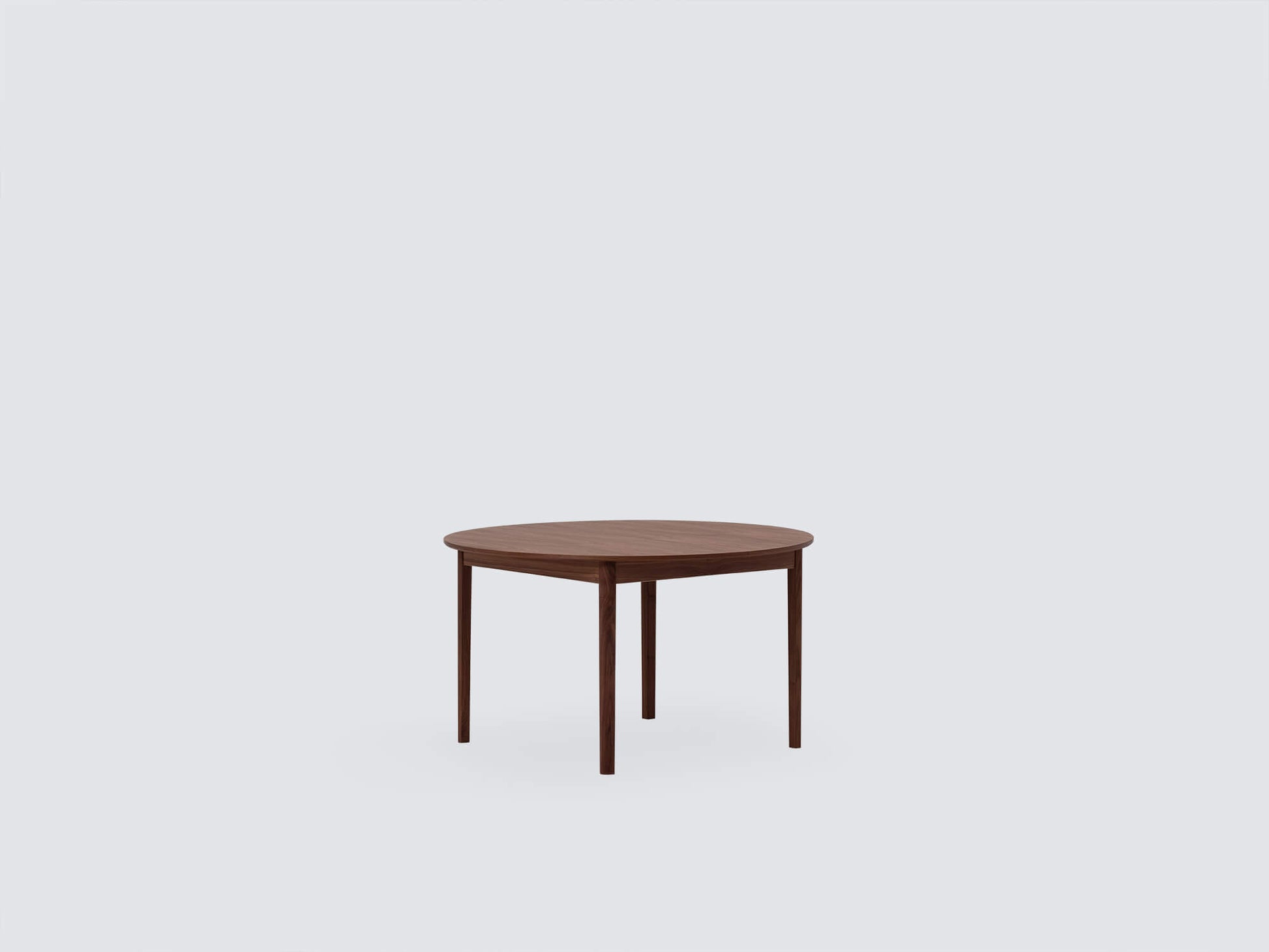Ease Round Expandable Dining Table - Walnut (52″ to 91″) - Ease Round Table - Walnut group image - 2
