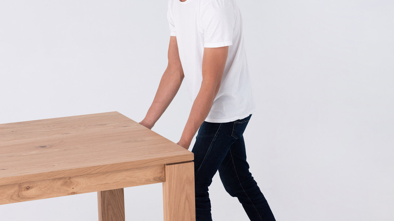 Bon Expandable Dining Table - 74” (Expandable to 96”) - Oak group image - 7