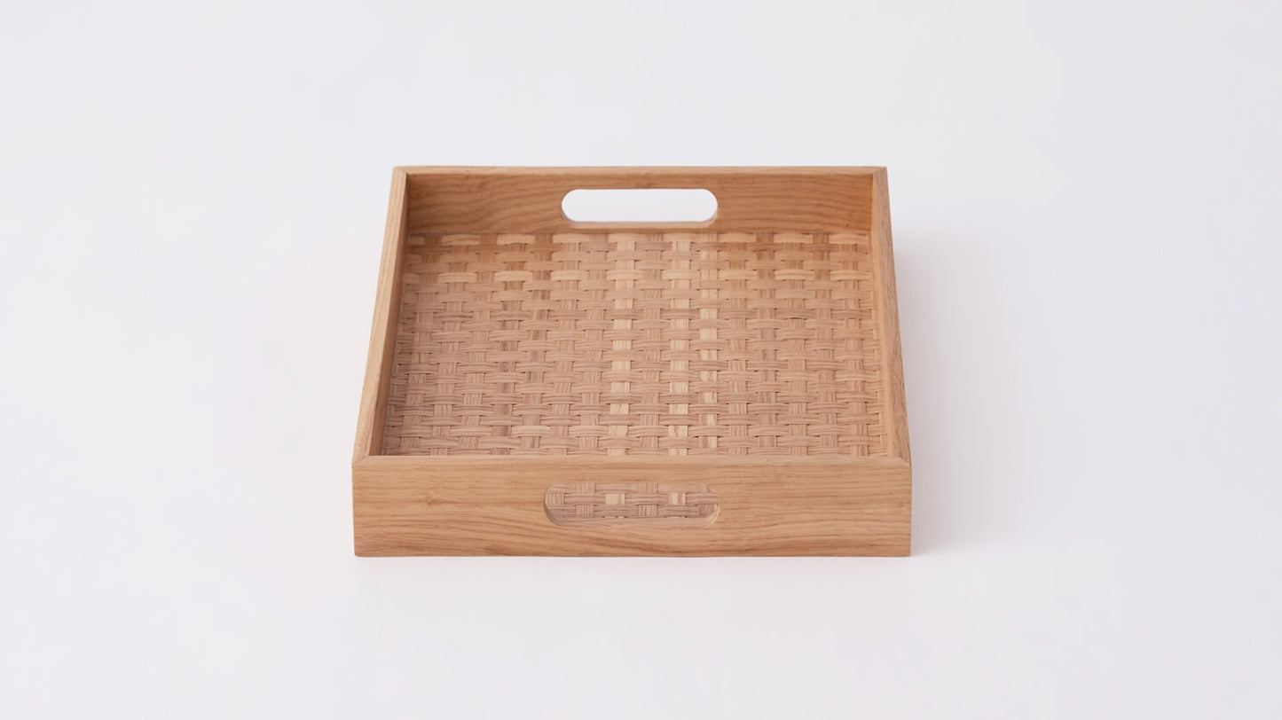 Weave Tray - Square - Oak group image - 2