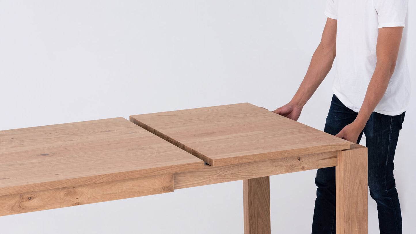Bon Expandable Dining Table - 74” (Expandable to 96”) - Oak group image - 14
