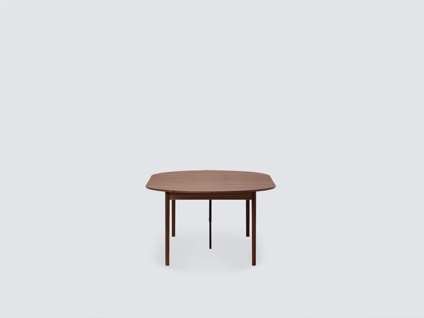 Ease Round Expandable Dining Table - Walnut (52″ to 91″) - Ease Round Table - Walnut group image - 5