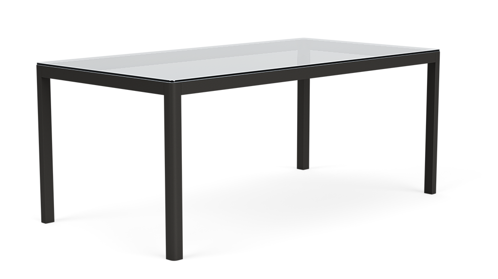 Cape Outdoor Dining Table - Charcoal
