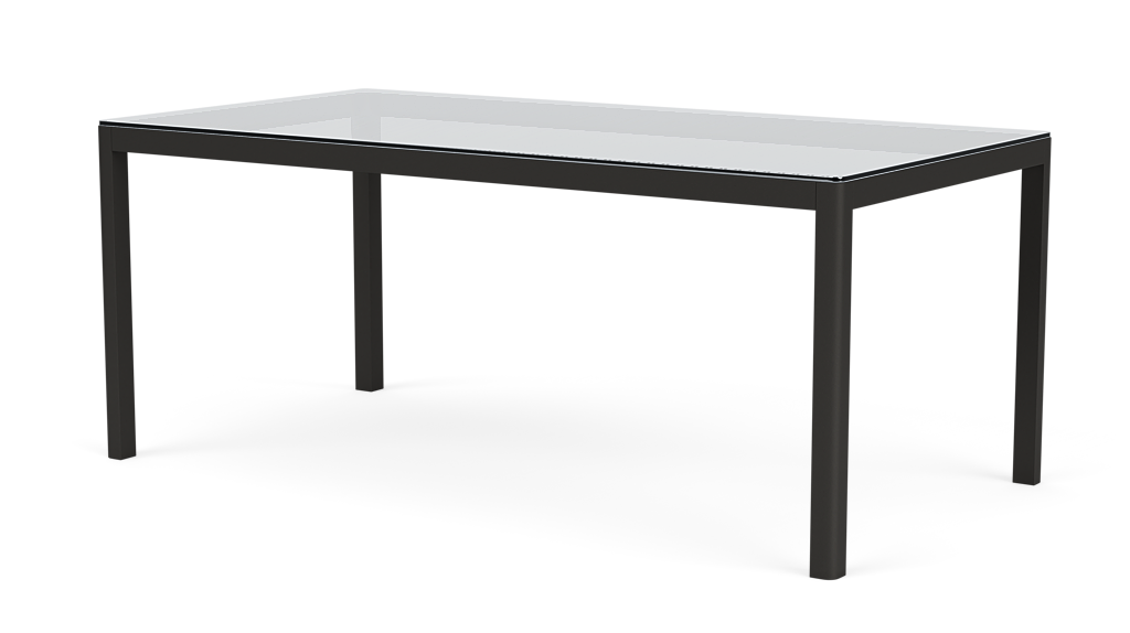 Cape Outdoor Dining Table - Charcoal