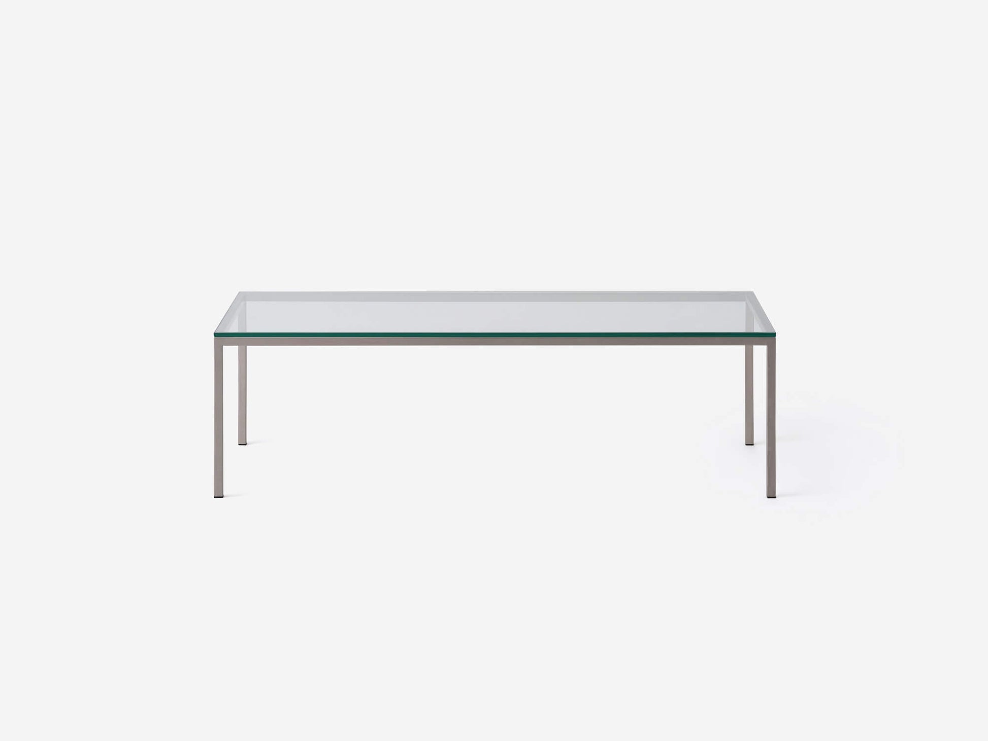 Custom Coffee Table - 20″ x 48″ - Stainless Steel group image - 1