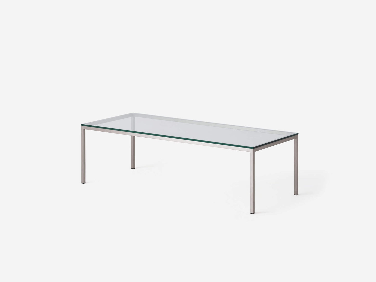 Custom Coffee Table - 20″ x 48″ - Stainless Steel group image - 2