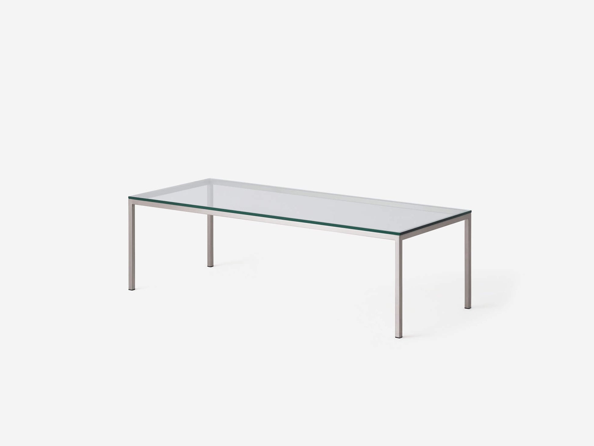 Custom Coffee Table - 20″ x 48″ - Stainless Steel group image - 2