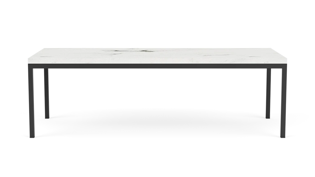 Custom Coffee Table - 20″ x 48″ - Black