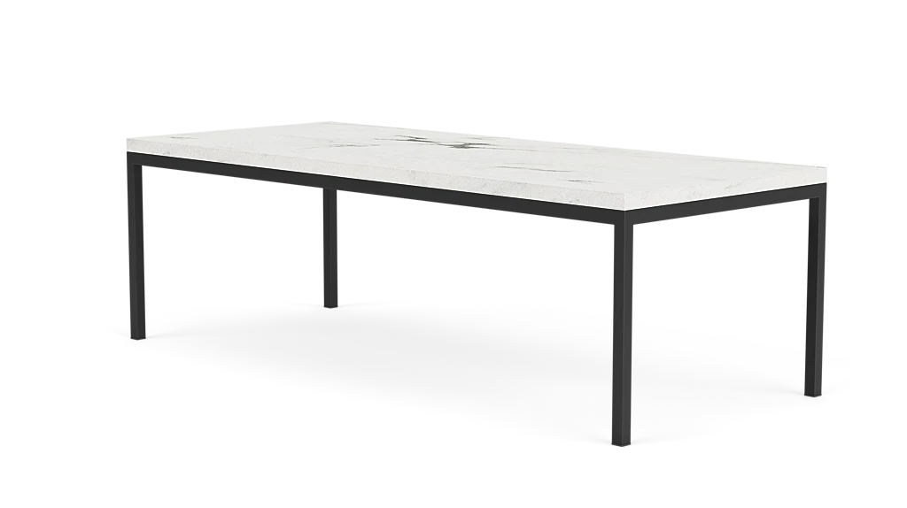Custom Coffee Table - 20″ x 48″ - Black