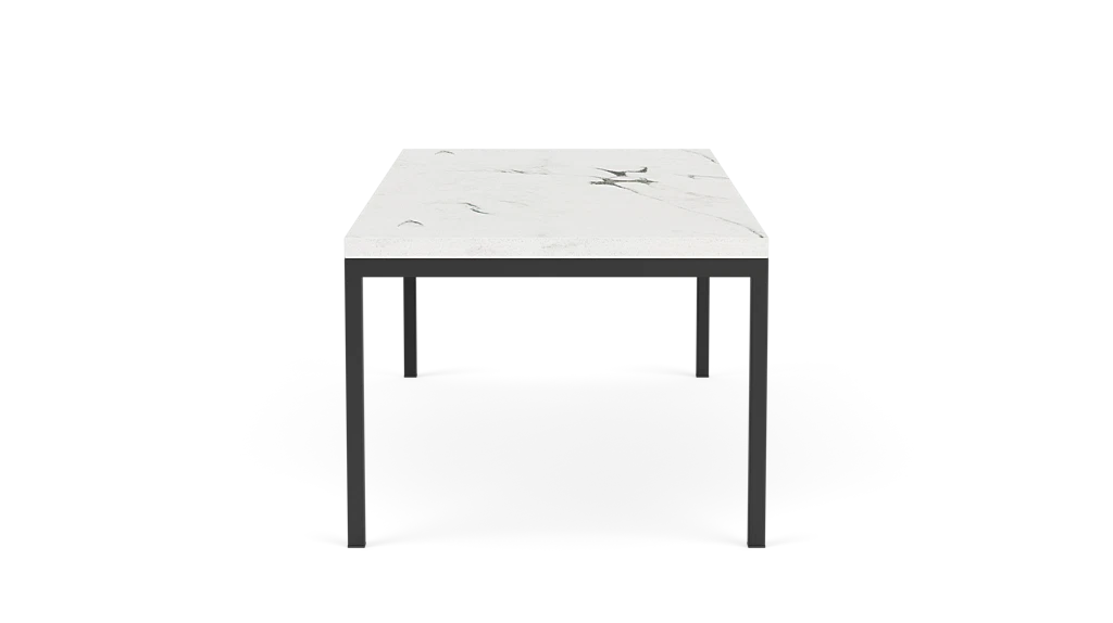 Custom Coffee Table - 20″ x 48″ - Black