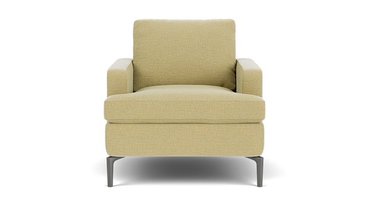 Eve Chair - Ceder Yellow - Anthracite Legs